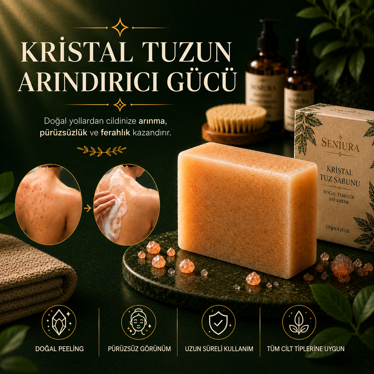 Kristal Tuz Ritüel Sabunu