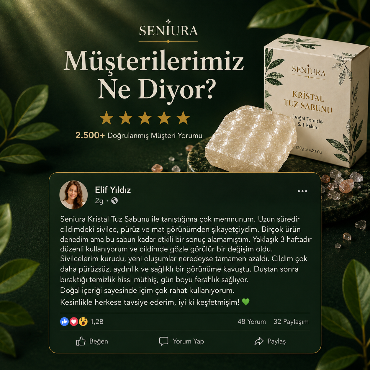 Kristal Tuz Ritüel Sabunu