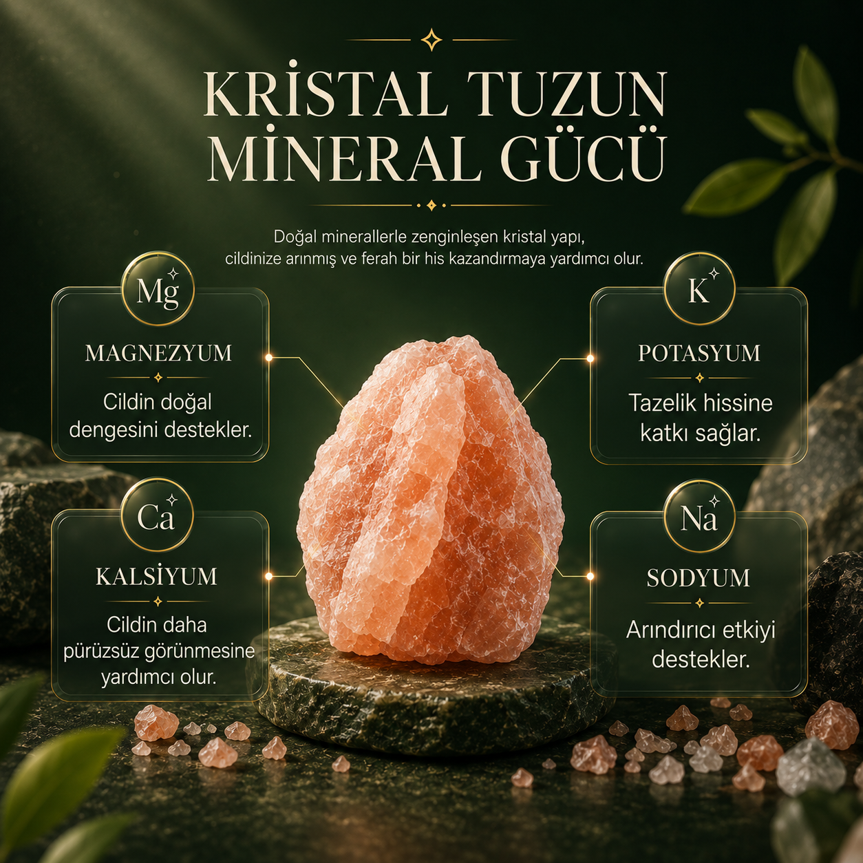 Kristal Tuz Ritüel Sabunu